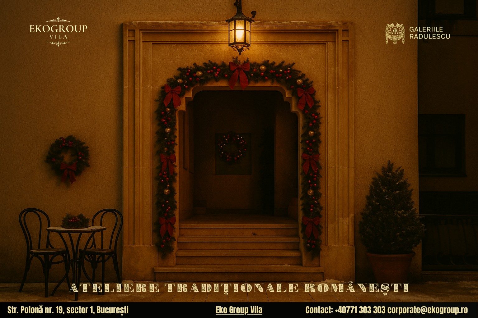 Activități de Crăciun cu parfum interbelic – O experiență autentică a Crăciunului anilor ’30 la Eko Group Vila 5 Activități de Crăciun cu parfum interbelic – O experiență autentică a Crăciunului anilor ’30 la Eko Group Vila